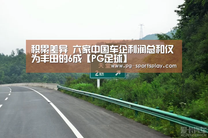 积累差异 六家中国车企利润总和仅为丰田的6成【PG足球】(图3) PG足球